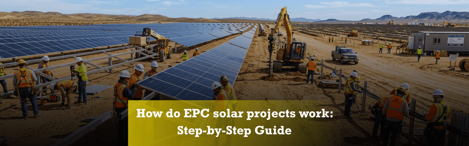 EPC solar projects work