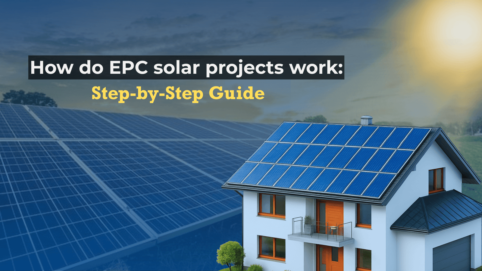 EPC solar projects work