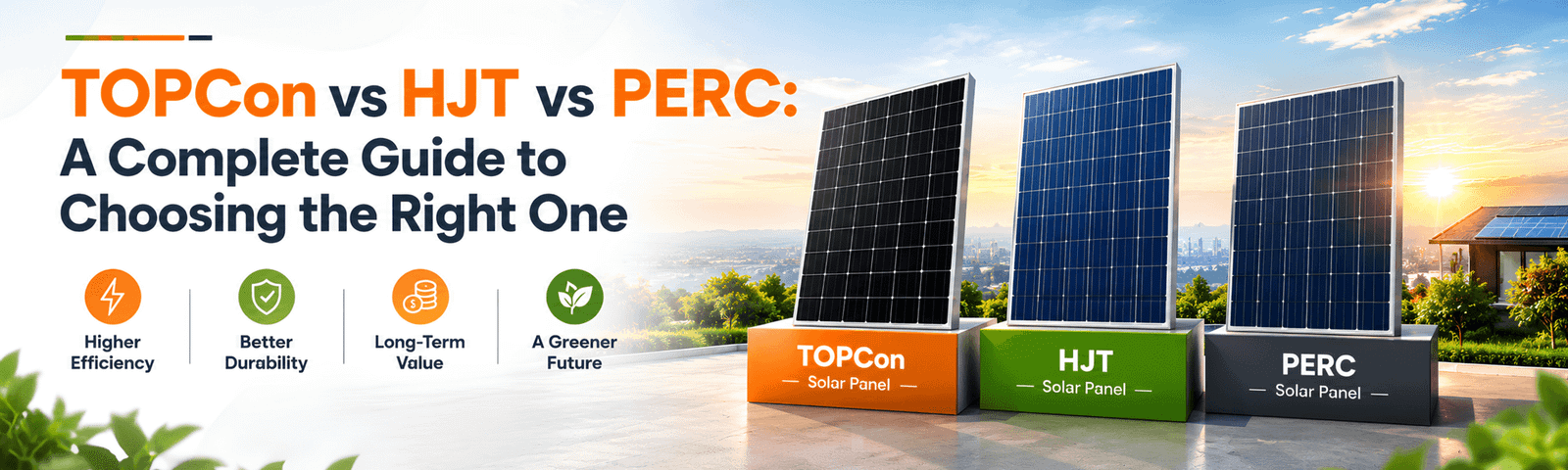 type of solar panels